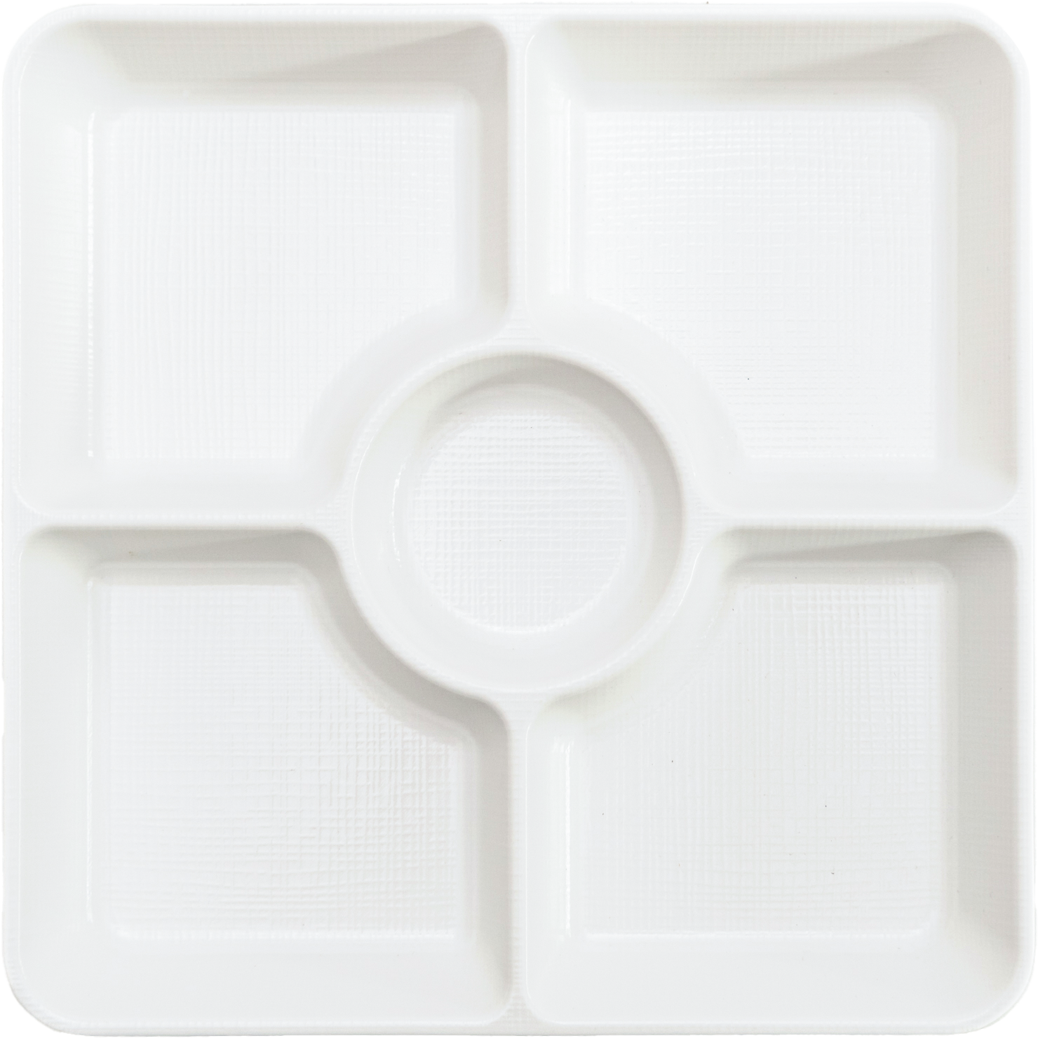 Matte Five-sided Plate