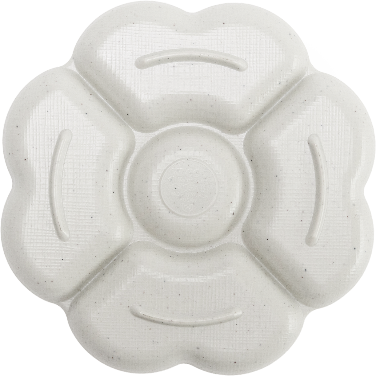 Matte Clover 5-sided Plate