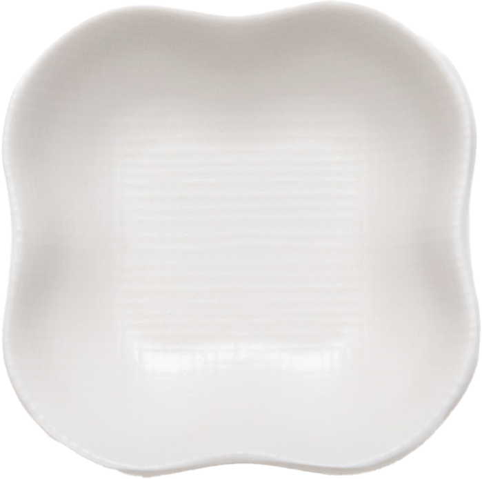 Matte Flower shaped Sauce dish