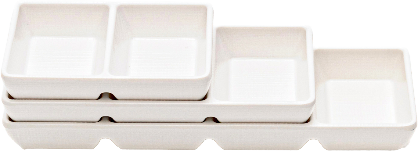 Matte Mini Sauce Dish 2,3,4