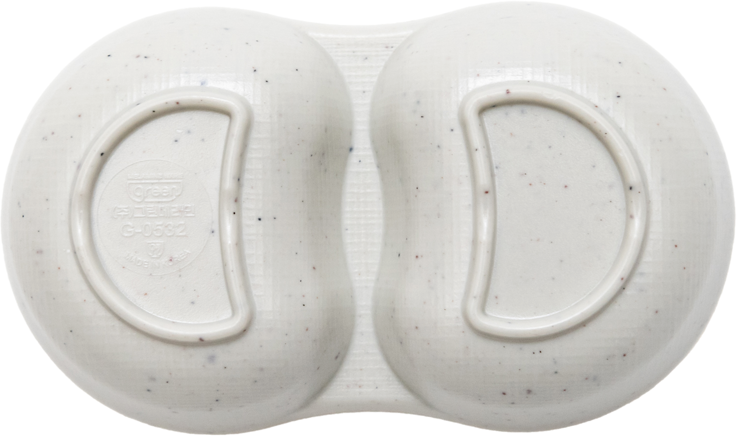 Matte Deep 2-Sided Sauce Dish