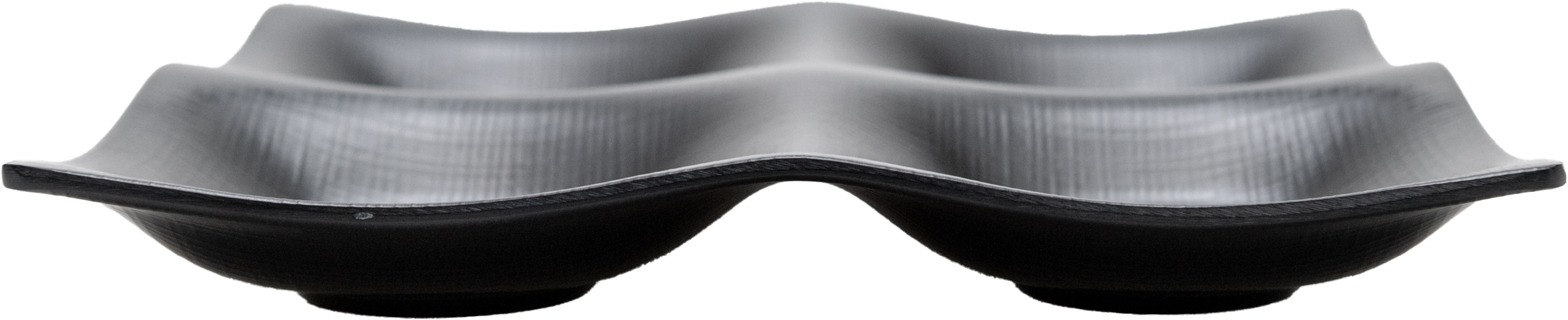 Matte 4-Divided Side Plate