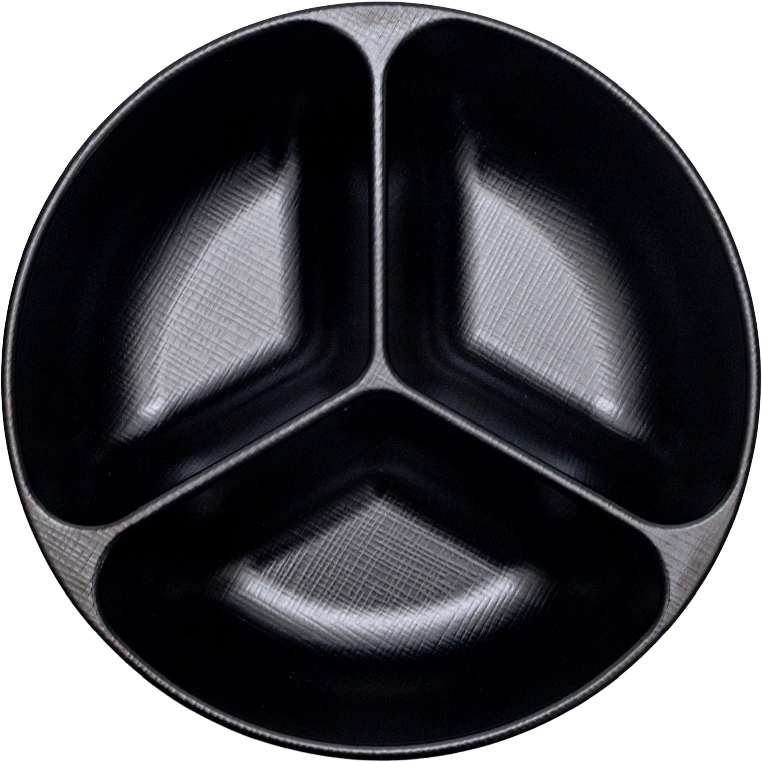 Matte 3-Divided Noodle Bowl