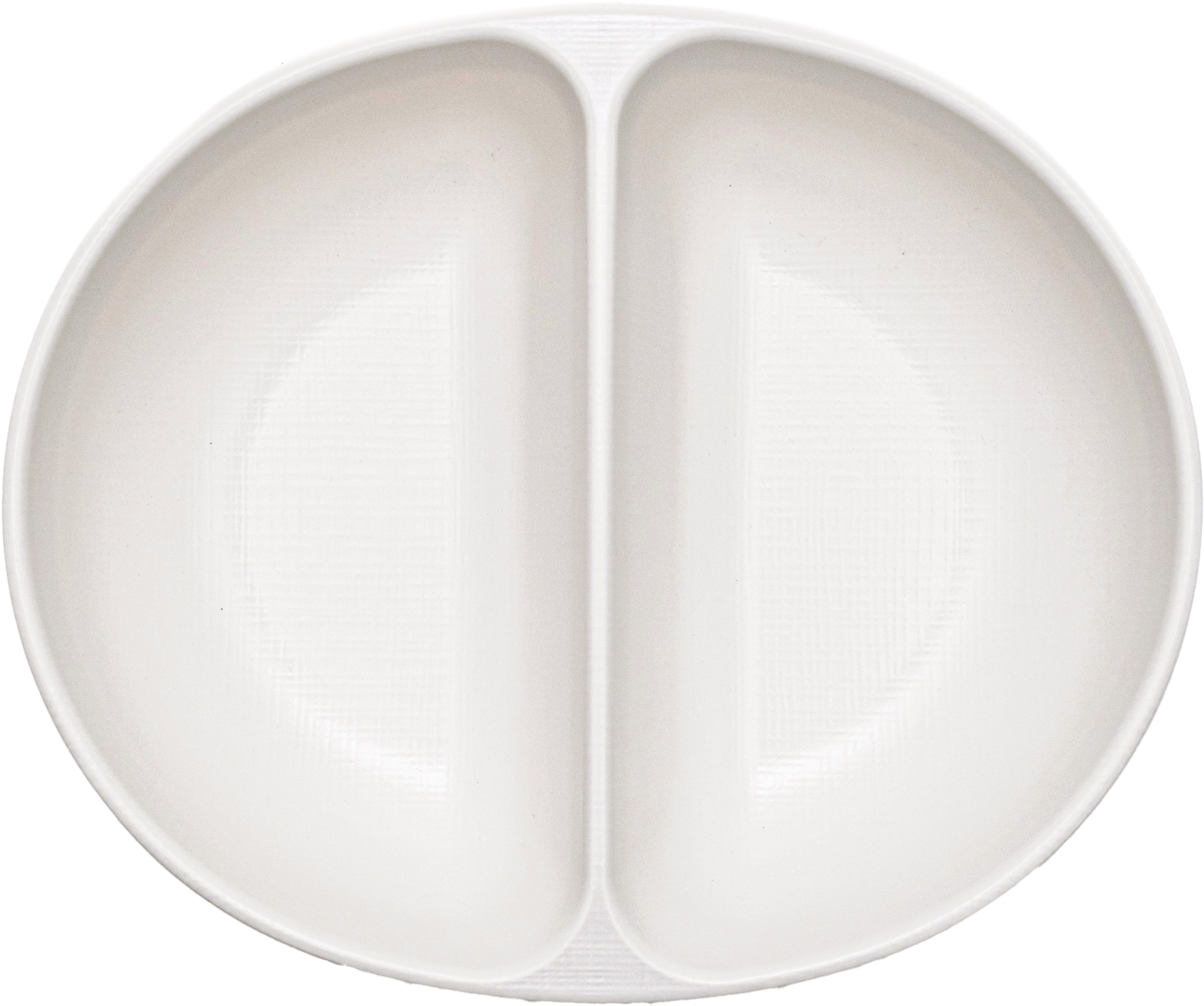 Matte 2-Divided Noodle Bowl