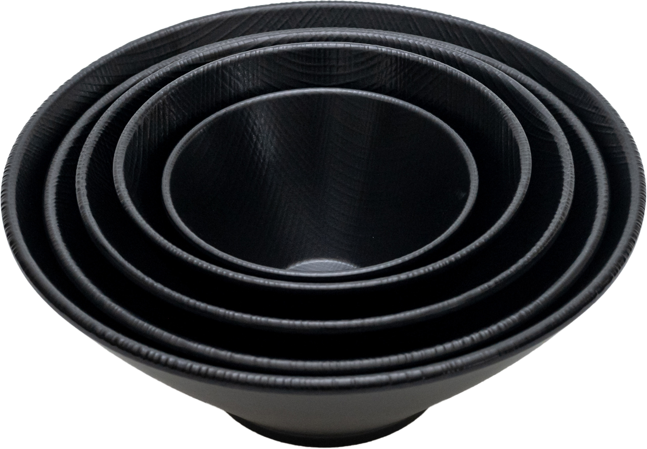 Matte V-shaped Noodle Bowl