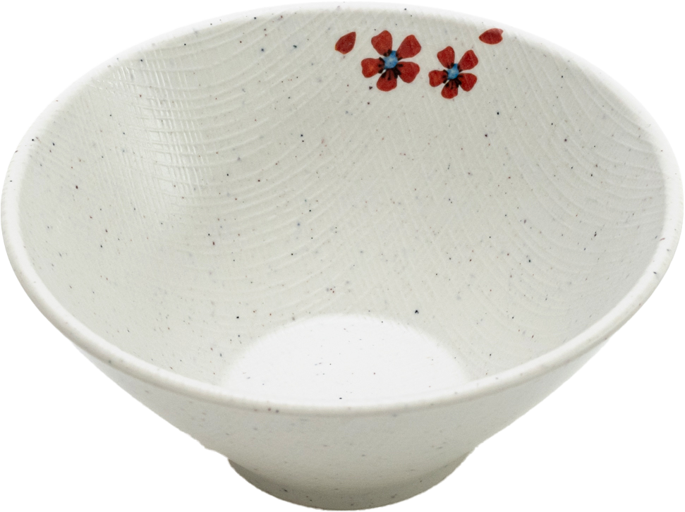 Matte V-shaped Noodle Bowl