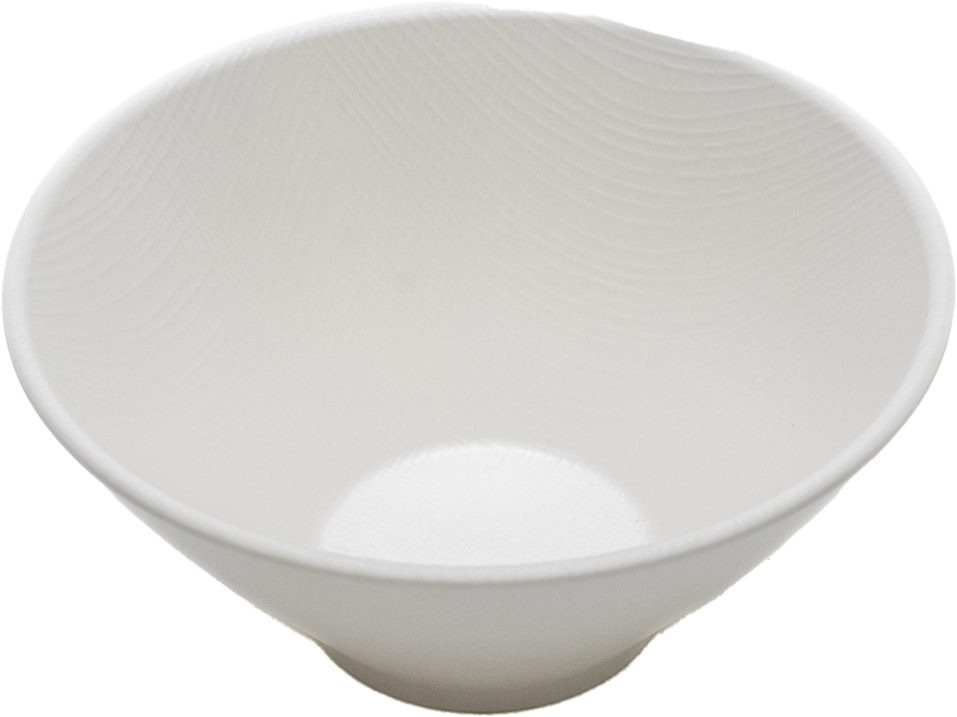 Matte V-shaped Noodle Bowl