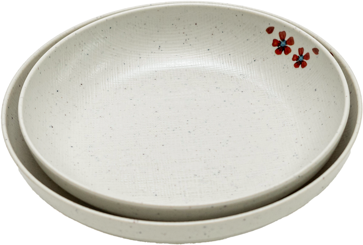 Matte Steamed Dish Plate